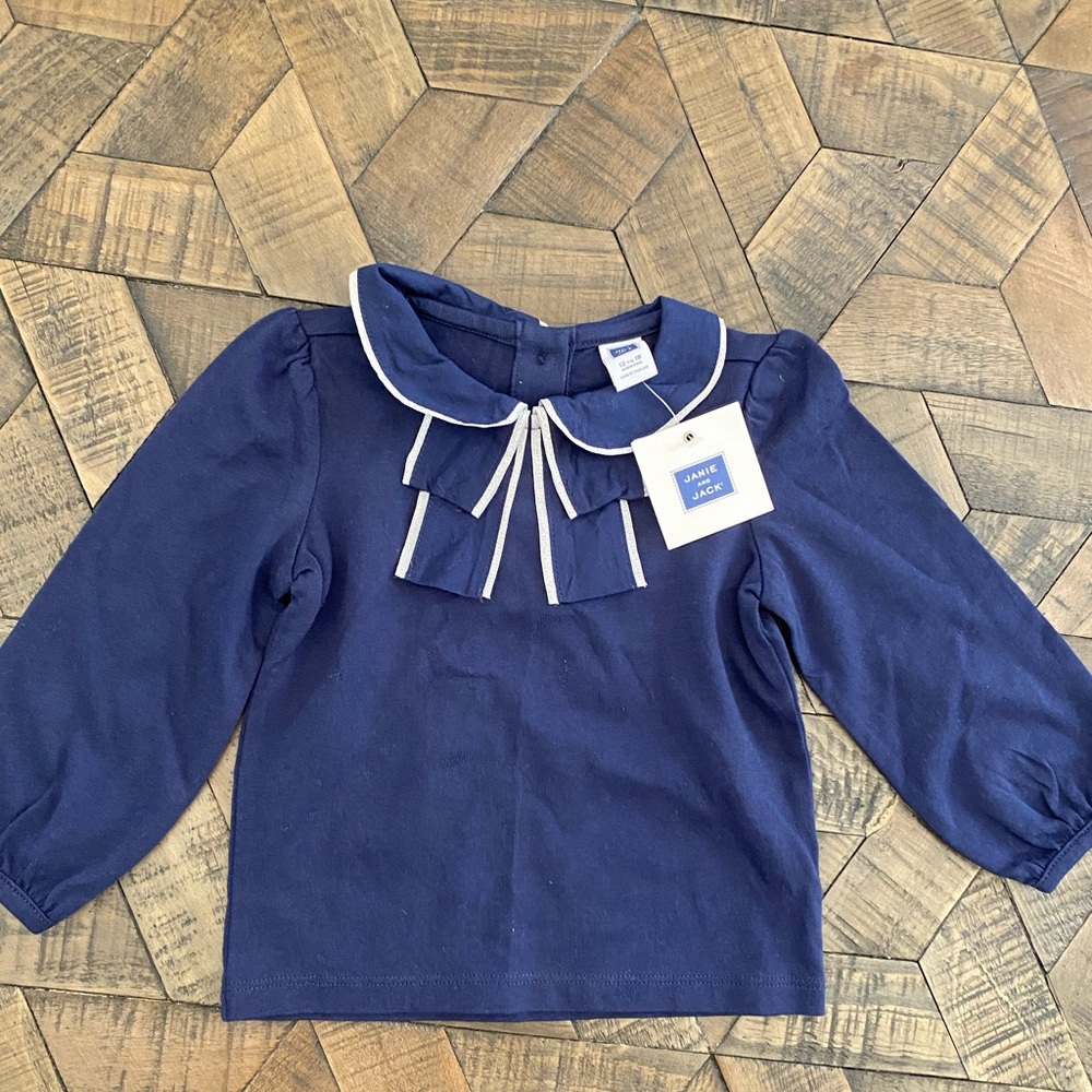 🆕Janie and Jack Blouse 12-18 M